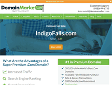 Tablet Screenshot of indigofalls.com